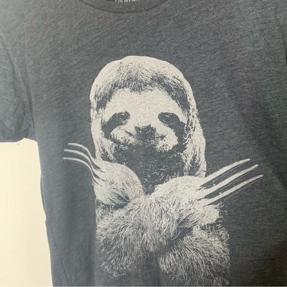 Headline Shirts Wolverine Sloth Graphic T-Shirt - Picture 2 of 10